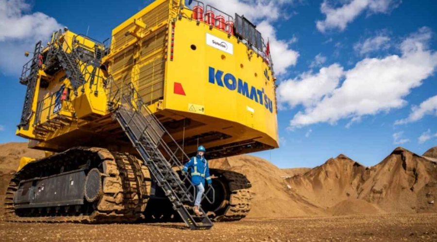 The Trans-Atlantic Journey of Komatsu’s Largest Excavator: The First PC9000